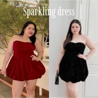 ราคา Lady M | Midnight Spark Dress plussize มินิเดรสสุดแซ่บ สำหรับสาวอวบ สายปาร์ตี้กลางคืน ดินเนอร์ ให้ลุคหรูหราแต่ขี้เล่น (41972956144)