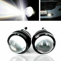 ราคา ❤️2 * LED White Fish Eye รถสําหรับ DRL 10W โปรเจคเตอร์เลนส์ไฟตัดหมอกไฟวิ่งกลางวัน (44379006664)