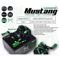 ราคา รอกหยดน้ำ PARROT รุ่น MUSTANG รอบ 7.2:1 ลูกปืน3+1 รอกตกปลา (23924145618)