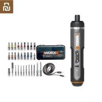 ราคา YouPin WORX WX242 4V มินิไขควงไฟฟ้าชุดสมาร์ทไร้สายไขควงไฟฟ้า Handle 30 บิตชุดเจาะเครื่องมือ (53757991942)