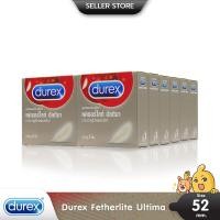 ราคา Durex Fetherlite Ultima ถุงยางอนามัย ผิวเรียบ บางพิเศษ ขนาด 52.5 มม. บรรจุ 12 กล่อง (36 ชิ้น) (314181076)