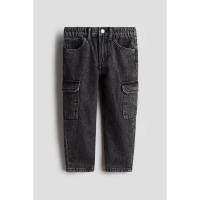 ราคา H&M(เอชแอนด์เอ็ม) กางเกงยีนส์ทรง Relaxed Tapered Fit Boys Relaxed Tapered Fit Jeans 1244424_4 (42468102442)