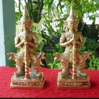 ราคา ท้าวเวสสุวรรณ เนื้อทองเหลือง สูง12ซม. ปลุกเสกเสาร์5บูชาครู (11012629411)