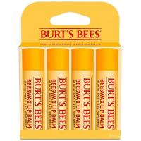 ราคา BurtsBeesLipBalm-OriginalBeeswax,LipMoisturizerWithResponsiblydBeeswax,Tint-Free,OriginingTreatment,4หลอด,0.15oz. (47659507335)