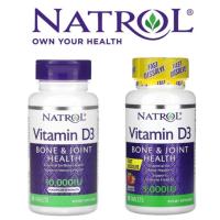 ราคา Natrol, Vitamin D3, Bone & Joint Health, Maximum Strength and Strawberry Natural Flavor (42756282979)