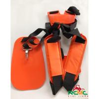 ราคา สายสะพายเครื่องตัดหญ้า บ่าคู่ (สีส้ม) รุ่นเสื้อกั๊กหนานุ่มไม่เจ็บบ่าอย่างดี (14202161369)