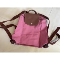 ราคา แท้% มือสอง เป้ LONGCHAMP Le Pliage สีชมพูกลีบบัว (8461806812)