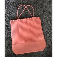ราคา กระเป๋าผ้าอัดพลีท สีส้มพีช (4032040119)