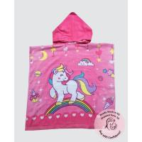 ราคา [คอมโบ:2 สําหรับ $24] ชายหาดเสื้อกันหนาวหมวกผ้าขนหนูเสื้อสวมหัวสําหรับว่ายน้ําอาบน้ําเด็กเด็กเด็กวัยหัดเดินเด็กหวีผ้าฝ้ายยูนิคอร์นม้า (27512229739)