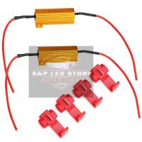 ราคา รีซิสเตอร์ Canbus Resistor (2 ตัว) รีซิสเตอร์สำหรับ ป้องกัน ไฟเลี้ยว กระพริบเร็ว 6 โอห์ม 50 วัตต์ (25167313893)