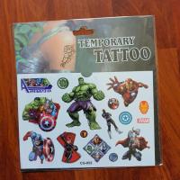 ราคา สติ๊กเกอร์แทททูลายฮีโร่ Temporary Tattoo (255415546)