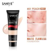ราคา Saniye Matte Flawless Foundation Oil Control คอนซีลเลอร์ Liquid Foundation Long-lasting Moisturizing Makeup Primer R1157 (27508141216)