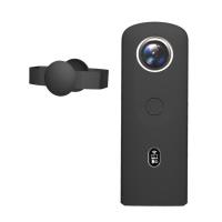 ราคา ยินดีต้อนรับที่สุด PULUZ เคสซิลิโคนพร้อมฝาครอบเลนส์สําหรับกล้อง Ricoh Theta SC2 360 Panoramic (45409460183)