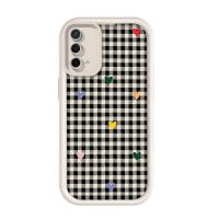 ราคา สําหรับOppo A93 5G/Oppo A93s 5G/Oppo A74 5G,Grid Loveภาพ,เคสโทรศัพท์ซิลิโคนป้องกันการตกหล่น (49357201759)