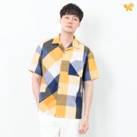 ราคา เสื้อเชิ้ตฮาวายผู้ชาย[Papillon]Men Oversized Relax Shirt-Modern Thai Plaid ทรงโอเวอร์ไซส์ ผ้าทอลายผ้าขาวม้าไทยเนื้อนุ่ม (19990064391)