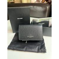 ราคา มือ2 กระเป๋าสตางค์YSLใบสั้น 3พับ ของแท้ (ysl 8083471191) (29685361070)
