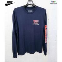 ราคา NIKE แท้ อก43 เสื้อยืดคอกลมแขนยาวสปอตสุดเท่ห์ (18856232993)