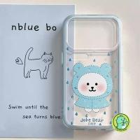 ราคา น่ารัก Joke Bear 2in1 เคสโทรศัพท์สําหรับ Redmi K90 Pro Max K80 K70 K60 K50i K50 K40 Ultra K30 K30i Pro 14C 14R 13C 13C 13R 5G 4G หรูหราการ์ตูน Clear Soft ปลอก (51207797255)