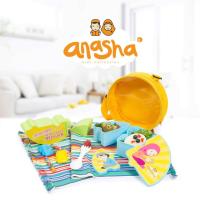 ราคา Anasha Rayyan Puzzle Lunch Set / Lunch Container (26965843392)