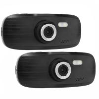 ราคา G1W กล้องติดรถยนต์ แพ็คคู่ Novatek 96650 Full HD 1080P WDR Original (สีดำ) (61547768)