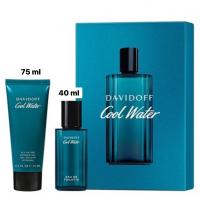 ราคา (กรุณาสอบถาม) Davidoff Cool Water Eau de Toilette Travel Set (18176680956)