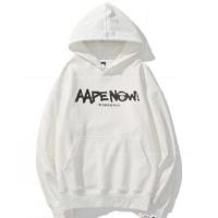 ราคา ☞เสื้อฮู้ดผ้าฝ้ายหัว Aape ape เสื้อหลวม ขนาดใหญ่ (8877593307)