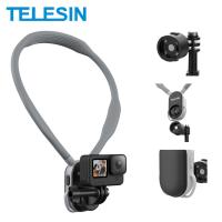 ราคา TELESIN 2.0 ซิลิโคนคอ Hold Mount สําหรับ GoPro Hero 12 11 10 9 8 7 6 5 สําหรับ Insta360 สําหรับ DJI Osmo Action สําหรับสมาร์ทโฟน (49705825945)