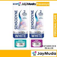 ราคา Sensodyne Clinical White 100g เคลือบ Strengthening Ubat Gigi Stain Protection 2 เฉดสี Whiter ฟัน (44079921463)