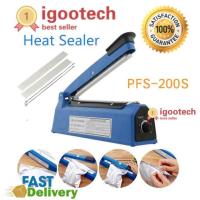 ราคา igootech เครื่องซีลปิดปากถุง เครื่องซีลถุงพลาสติก ขนาด 8 นิ้ว รุ่น PFS-200S/PFS-300S (สีน้ำเงิน) (9625840672)
