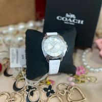 ราคา นาฬิกา COACH 14503146 BOYFRIEND WOMEN'S WATCHสายซิลิโคนสีขาว หน้าปัด 34MM (29338815567)