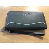 ราคา ELLE กระเป๋าสตางค์ใบยาว ซิบรอบ สีเขียว มือสอง สภาพดี (12345120765)