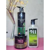 ราคา เซ็ทบำรุงผม เซรั่มเคราติน/ทรีทเม้นท์ 911/ Treatment Keratin บำรุงผม ฟื้นฟูผมพัง แห้งเสีย แตกปลาย ผมช็อต (43804187671)