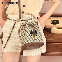 ราคา ❤TTWN BEAR❤️ขนมจีบหมีลายสก็อต ของแท้❗️❗️ (12824762251)