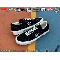 ราคา VANS SID SUEDE BLACK - WHITE รองเท้ามือสอง Vansมือสอง รองเท้ามือสองของแท้ รองเท้าVansมือสอง (56951609793)