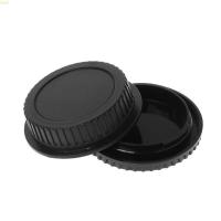 ราคา Rear Lens Body Cap Camera Cover Set Dust Screw Mount for Protection Plastic Blac (40479851328)