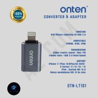 ราคา ONTEN OTG iPhone / iPad Lightning เป็น USB 2.0 3.0 Flash Disk OTN-LT101 (53459279643)