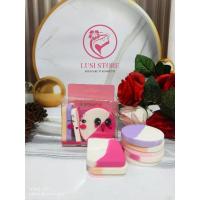 ราคา (MICA PACKAGING) POWDER SPONGE CONTAINS 8 / ROUND/SQUARE POWDER SPONGE ~ MAKE UP FOUNDATION (40105826104)