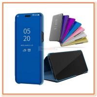ราคา Flip Mirror Samsung Clear View Flip Case Standing Cover Samsung (24745690737)