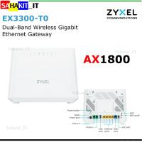 ราคา เราเตอร์ Zyxel รุ่น EX3300-T0 DUAL-BAND WIRELESS AX1800 (15271943790)