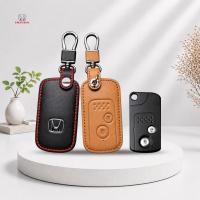 ราคา ซองหนังแท้ ใส่กุญแจรีโมทรถยนต์ รุ่นโลโก้เหล็ก Honda City,Civic,Crv Keyless 2 ปุ่ม (1241934726)