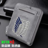 ราคา Attack on Titan Wallet นักเรียนชายสไตล์สั้นอินเทรนด์ Anti-Degaussing Youth University Retro My Neighbor Totoro A (57808952227)