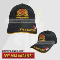 ราคา หมวกตาข่าย Infantry สีดําปักเต็มคุณภาพ (27075150192)