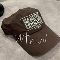 ราคา ส่งต่อ หมวก Marithe ของแท้ 100% สีน้ำตาล โลโก้เขียวมิ้น (marithe cap) (งดต่อราคาน้า) (43552813469)