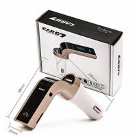 ราคา CAR G7 Bluetooth FM Car Kit บูลทูธเครื่องเสียงรถยนต์ เครื่องเล่น MP3 ผ่าน USB SD Card Bluetooth (826186337)