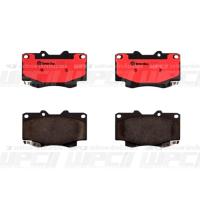 ราคา BREMBO ผ้าเบรคหน้า VIGO OPEN CAB 2WD PRERUNNER, 4WD ปี04-08, FORTUNER 4WD ปี05-08 (Black) (21326412370)