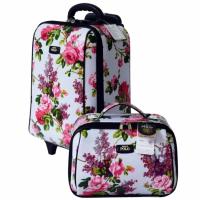 ราคา Romar Polo กระเป๋าเดินทาง 16/12 นิ้ว เซ็ทคู่ Code 580-69 B-Rose (White) (438679476)