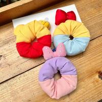ราคา Scrunchie Hair Tie หางม้า Bun 2 สี Motips Disney การ์ตูนตัวอักษร Pooh Piglet Stitch Scrum ที่ไม่ซ้ํากันน่ารักของขวัญ (55303319897)