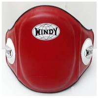 ราคา Windy Belly Pads protector TBLPV RedTraining Muay Thai MMA K1 เป้าท้องวินดี้ หนังแท้ สีแดง ( M,L) ป้องกันหน้าท้อง (7831622260)