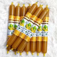 ราคา (เซต 3 แท่ง ) ทุเรียนกวนหมอนทอง ขนมทุเรียนกวน เนื้อล้วนไม่ผสมแป้ง หอม อร่อย นุ่มลิ้น ( แท่งละ100 กรัม รวม 300 กรัม ) (17471561374)