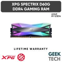 ราคา ADATA XPG Spectrix D60G RGB DDR4 RAM 3200Mhz/3600Mhz/4133Mhz [Dual Pack] 8GB/16GB (48310325076)